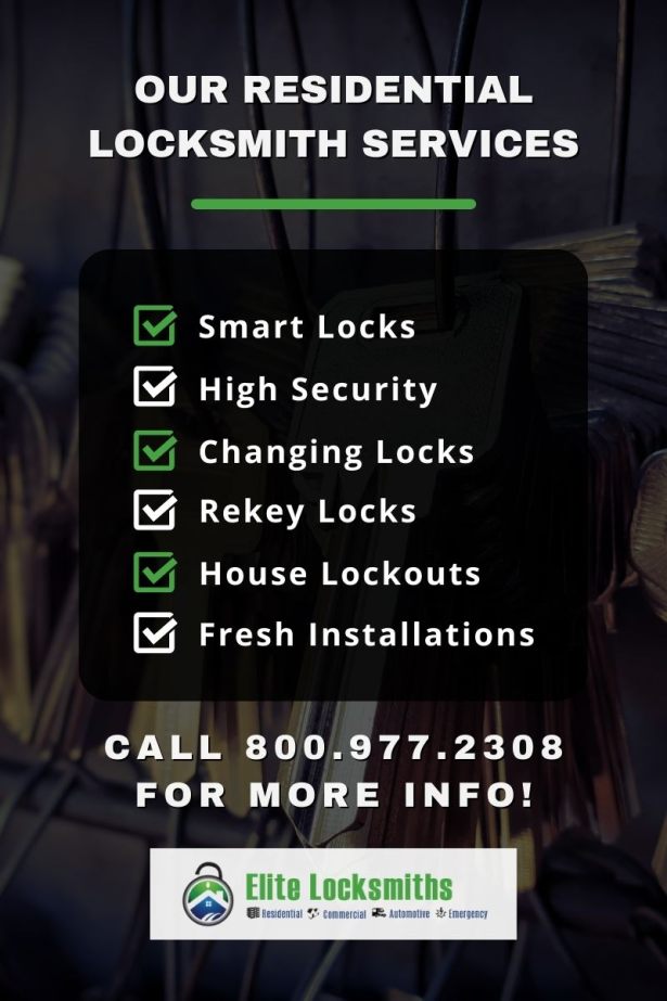 Our Residential Locksmith Services