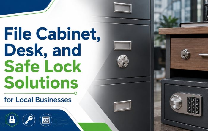 File Cabinet, Desk, and Safe Lock Solutions for Local Businesses