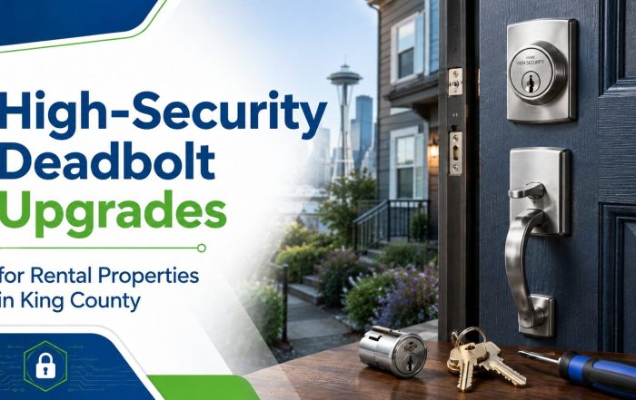 High-Security Deadbolt Upgrades for Rental Properties in King County
