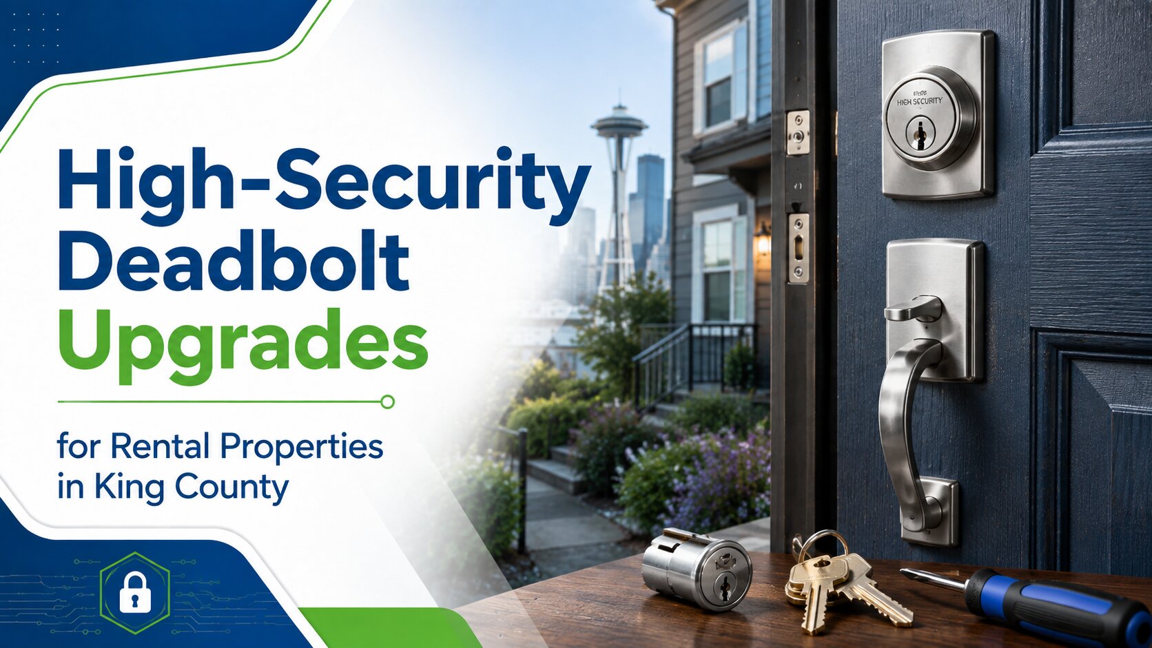 High-Security Deadbolt Upgrades for Rental Properties in King County