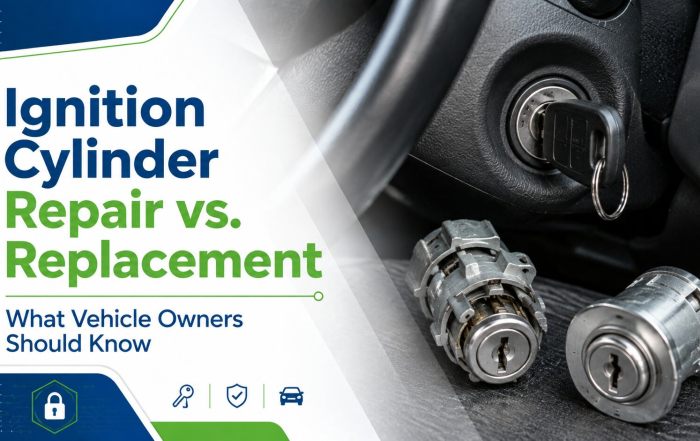 Ignition Cylinder Repair vs. Replacement: What Vehicle Owners Should Know
