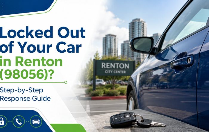 Locked Out of Your Car in Renton (98056)? Step-by-Step Response Guide