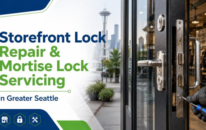 Storefront Lock Repair & Mortise Lock Servicing in Greater Seattle